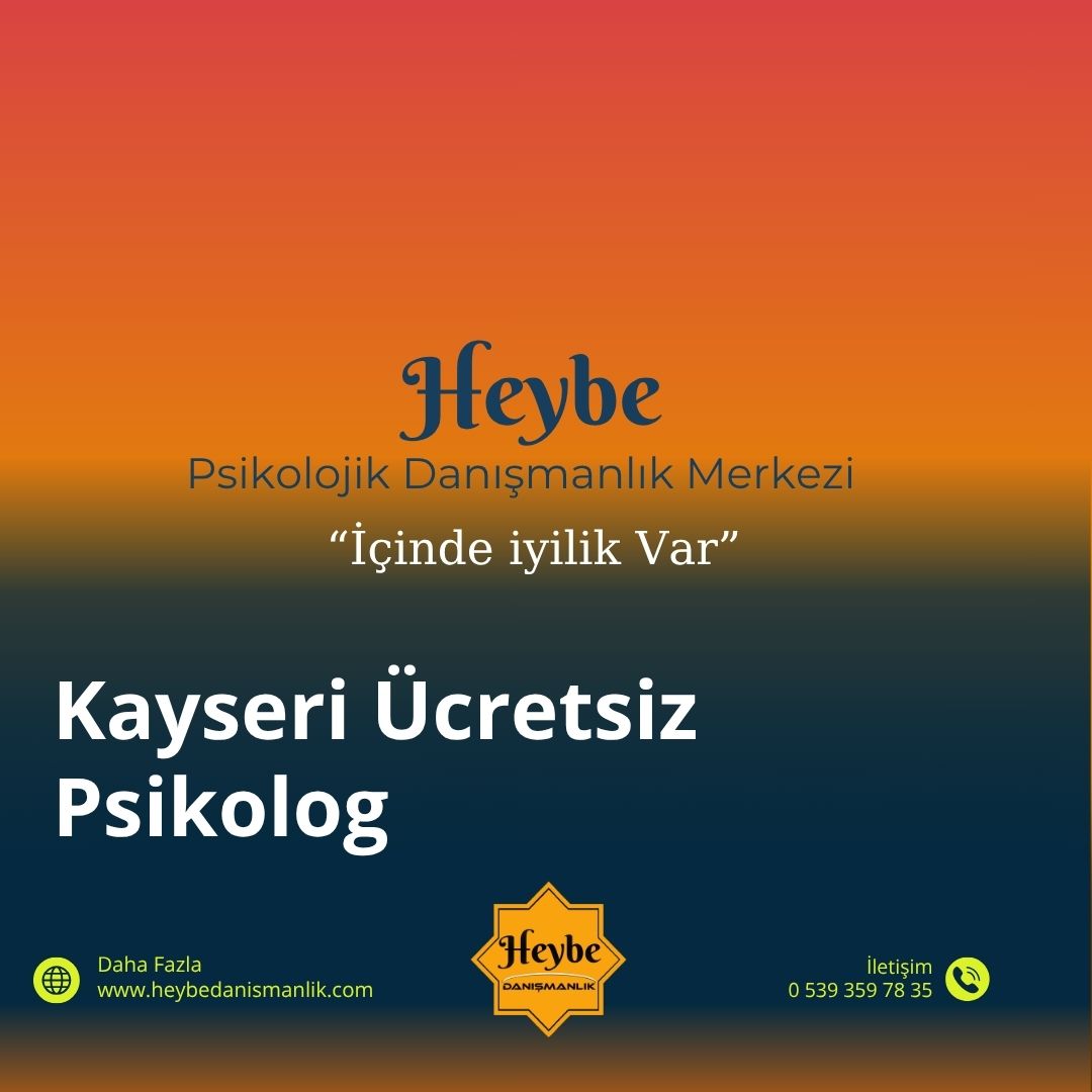 Kayseri Ücretsiz Psikolog